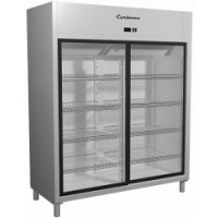 Холодильный шкаф R1400K (купе) INOX