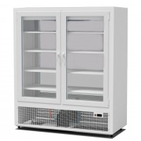 Холодильный шкаф низкотемпературный ШНУП1ТУ-1,4С (стеклянные двери)